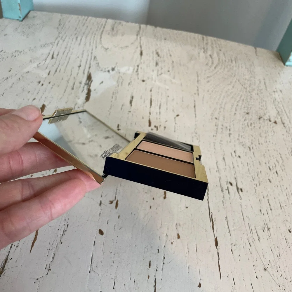 Estee Lauder Pure Color Envy Sculpting Blush Palette Bronzer Luminizer & Brushes
